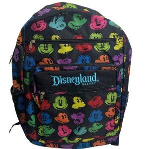 Disneyland Resort Exclusive Rainbow Silhouette Face Mickey Mouse Backpack